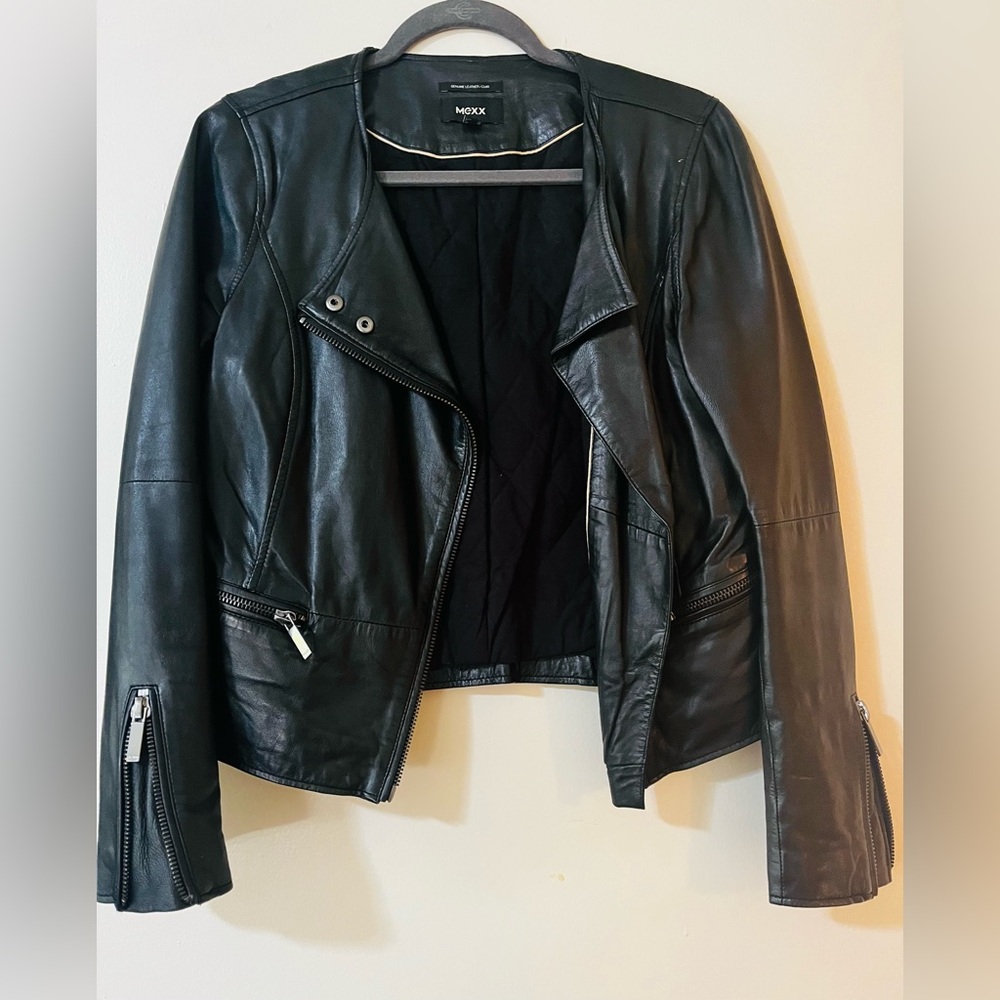 Mexx Genuine Leather Jacket US8.